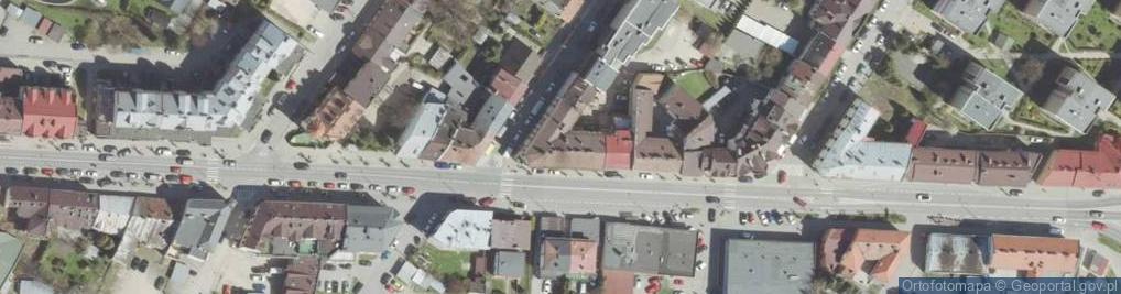 Zdjęcie satelitarne Anna Kożuch - Działalność Gospodarcza