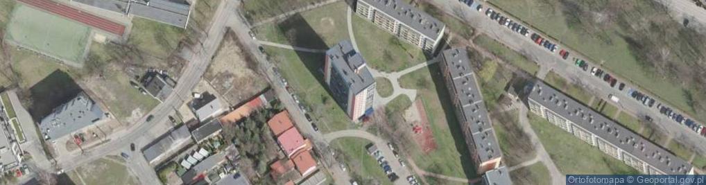 Zdjęcie satelitarne Anna Łopińska - Działalność Gospodarcza