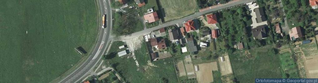 Zdjęcie satelitarne Anna Matuła Agama Małopolskie Nieruchomości