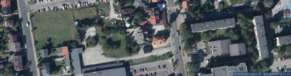 Zdjęcie satelitarne Anna Michoń Janek Praktyka Lekarska Niepubliczny Zakład Opieki Zdrowotnej Viva Centrum