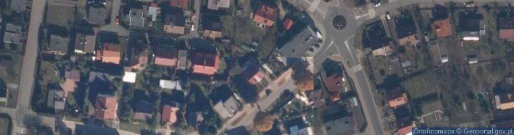 Zdjęcie satelitarne Anna Mikołajczyk Przedsiębiorstwo Rybne Anna