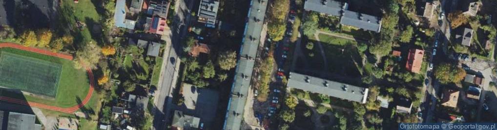 Zdjęcie satelitarne Anna Oczkowska Handel Detaliczny i Obwoźny