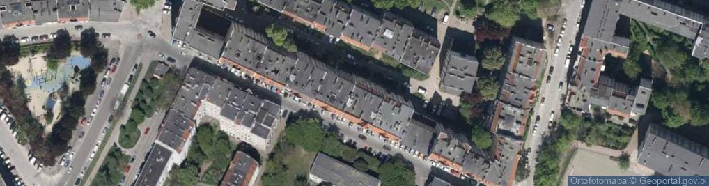 Zdjęcie satelitarne Anna Prokopowicz Pracownia Projektowa