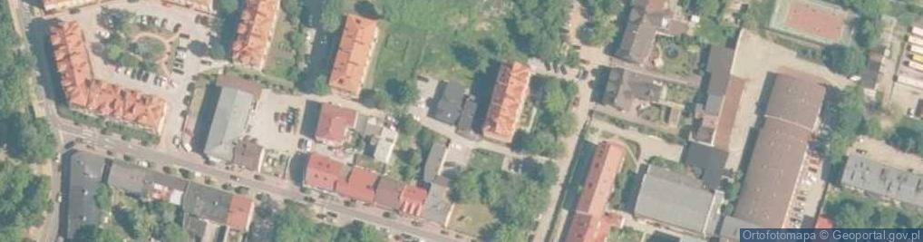 Zdjęcie satelitarne Anna Ścigaj-Trepka Pracownia Projektowa