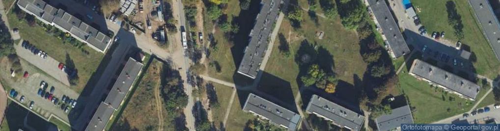 Zdjęcie satelitarne Anna Świergocka Kwiaciarnia Zielono Mi