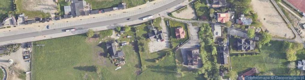 Zdjęcie satelitarne Anna Topór Bacówka pod Skocznią