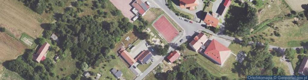 Zdjęcie satelitarne Anna Zborowska Przedsiębiorstwo Handlowo-Usługowe Ana