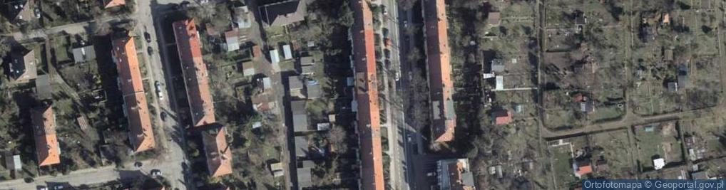 Zdjęcie satelitarne Apartamenty pod Dębem
