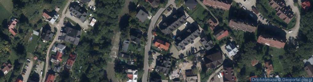 Zdjęcie satelitarne Apartamenty POD GUBAŁÓWKĄ