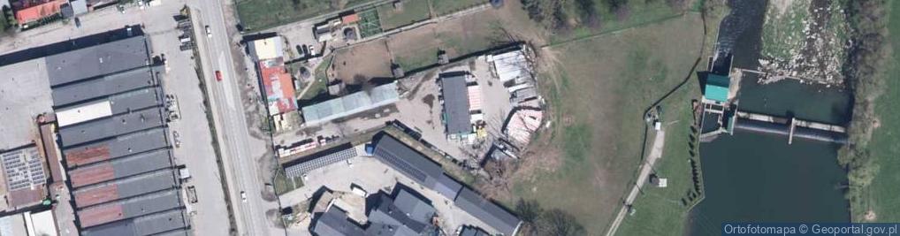 Zdjęcie satelitarne Apm Anna Zubek Przemysław Dutkiewicz