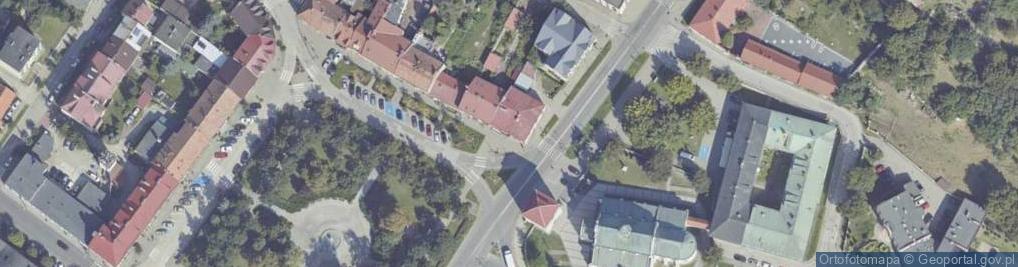 Zdjęcie satelitarne Apteka "Aloes" MGR Farm.Wcześniak Elżbieta