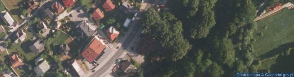 Zdjęcie satelitarne Apteka pod Skrzycznem E Wyszomirska U Oleśków
