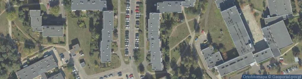 Zdjęcie satelitarne Aqua Inżynieria Środowiska