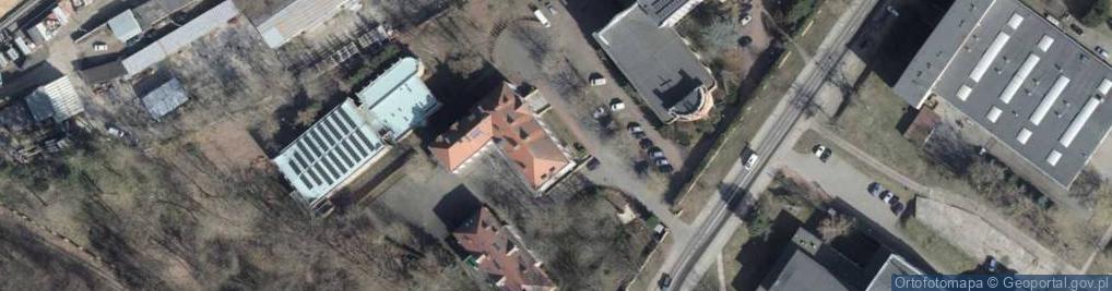 Zdjęcie satelitarne Archiwum Archidiecezjalne w Szczecinie