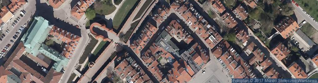 Zdjęcie satelitarne Archiwum Państwowe M ST Warszawy