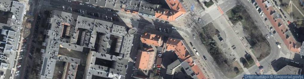 Zdjęcie satelitarne Archiwum Państwowe Szczecin