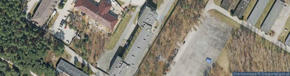 Zdjęcie satelitarne Archiwum Państwowe w Kielcach