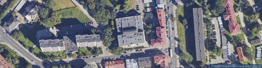 Zdjęcie satelitarne Archiwum Państwowe w Przemyślu