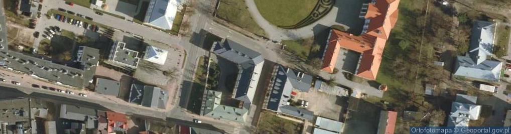 Zdjęcie satelitarne Archiwum Państwowe w Siedlcach