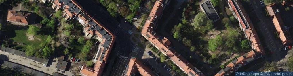 Zdjęcie satelitarne Arendt K., Wrocław