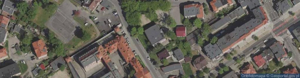Zdjęcie satelitarne Areszt Śledczy Jelenia Góra
