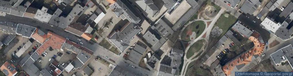 Zdjęcie satelitarne Areszt Śledczy w Gliwicach