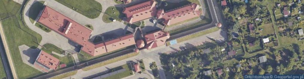 Zdjęcie satelitarne Areszt Śledczy w Radomiu