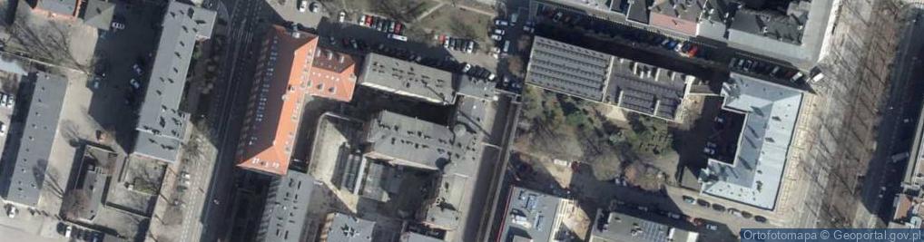Zdjęcie satelitarne Areszt Śledczy w Szczecinie