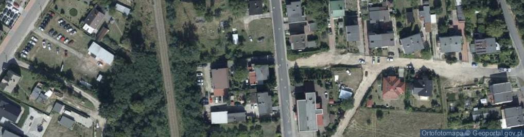 Zdjęcie satelitarne Ariel Kopij Mechanika Pojazdowa-Auto Handel