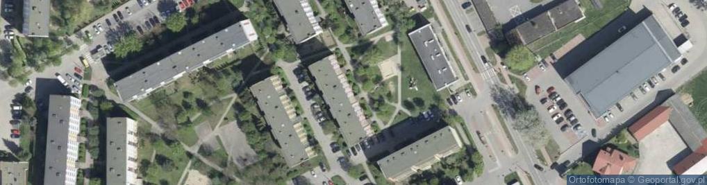 Zdjęcie satelitarne Arkada Zbigniew Chludziński Zofia Modzelewska