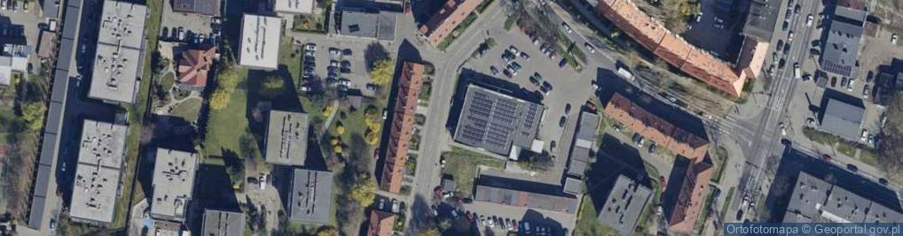 Zdjęcie satelitarne Arkadia Usługi Poprawiające Kondycję Fizyczną i Samopoczucie M Ciesielska M Kowalczyk