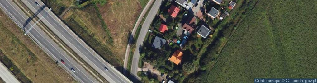 Zdjęcie satelitarne Arkadiusz Kaźmierczak Firma Handlowo-Usługowa Aras