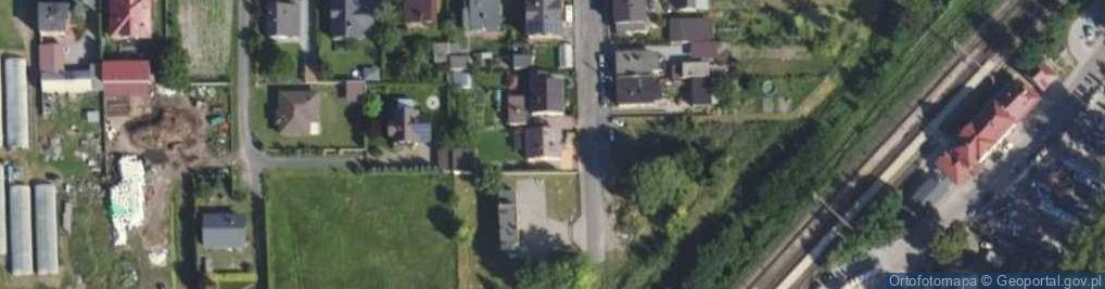 Zdjęcie satelitarne Arkadiusz Marcinkiewicz Projektowanie i Nadzory w Budownictwie