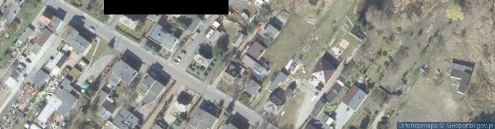 Zdjęcie satelitarne Arkadiusz Napieralski, Usługi Geodezyjno - Kartograficzne Geoaxis