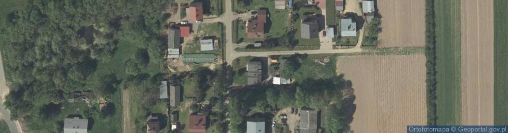 Zdjęcie satelitarne Arkadiusz Pawlik Drewniane Zielone Domy