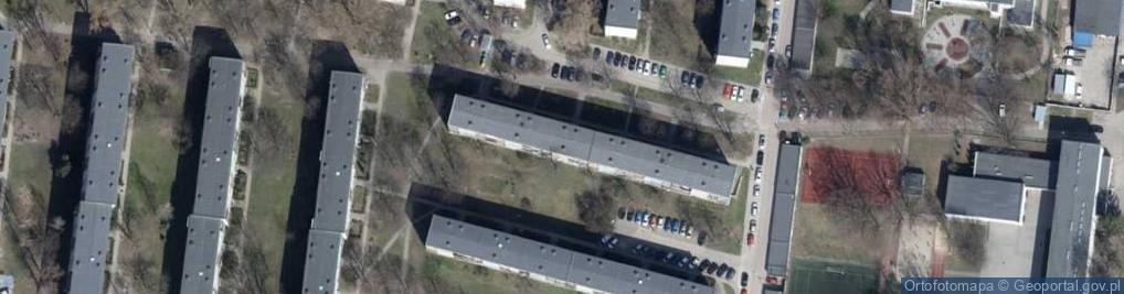 Zdjęcie satelitarne Arkadiusz Wesołowski Mech-Masz Firma Usługowa 91-103 Łódź Łanowa 20 m 47