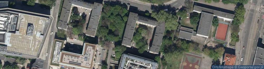 Zdjęcie satelitarne Arkadiusz Zapała Biuro Usług Techniczncznych Zinel
