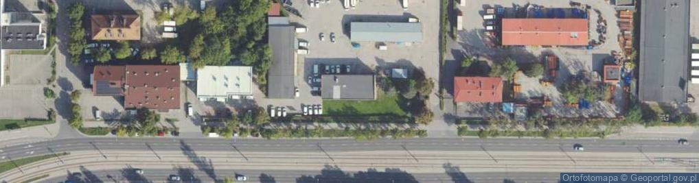 Zdjęcie satelitarne Arkon Projektowanie Nadzorowanie