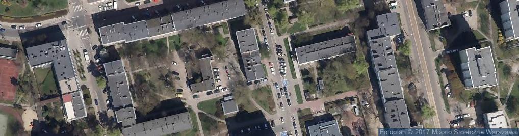 Zdjęcie satelitarne Art Deko