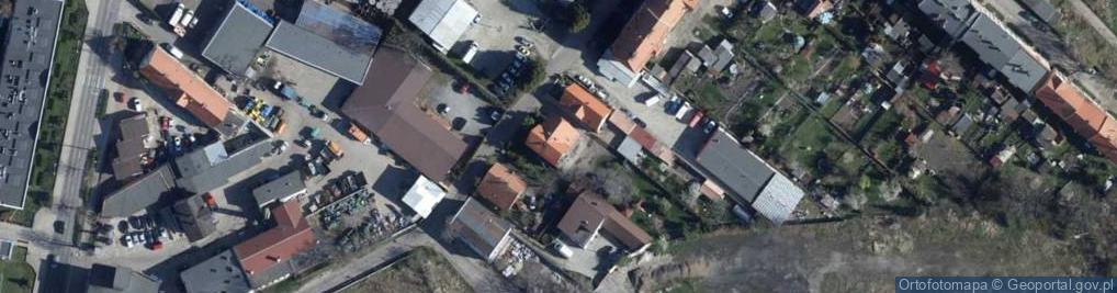 Zdjęcie satelitarne Art.Ogrody Maciej Wiącek