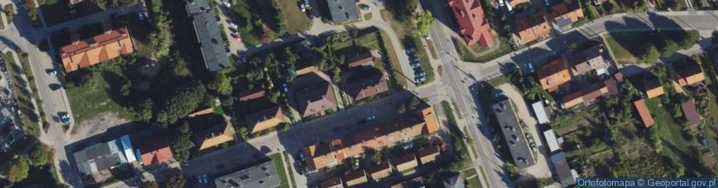 Zdjęcie satelitarne Art Spożywczo Przemysłowe Eugeniusz Maksymiuk Zofia Maksymiuk