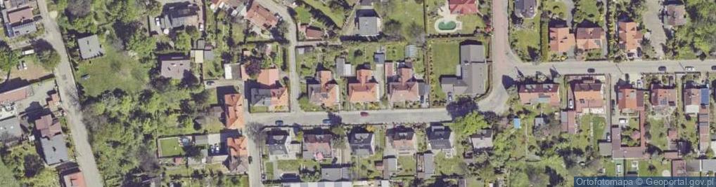 Zdjęcie satelitarne Artbeko Kostrzewa Jarosław Bednaruk Mariusz
