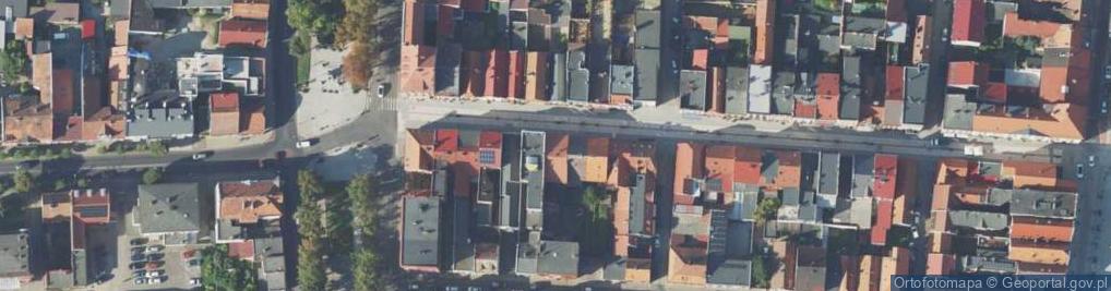 Zdjęcie satelitarne Artur Hurt Detal Art Spoż i Przem Mała Gast Pośr Rawicz