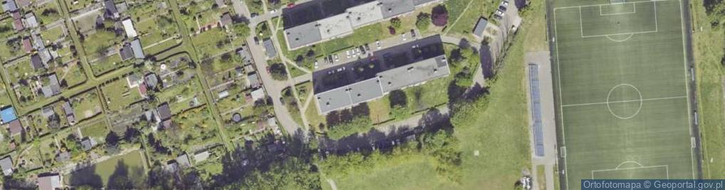 Zdjęcie satelitarne Artyk Spożywczych i Przemysłowych