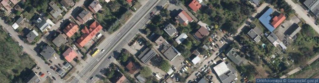 Zdjęcie satelitarne Artykuły Motoryzacyjne i Techniczne Błaszkiewicz Leokadia Maftyjewicz Bema