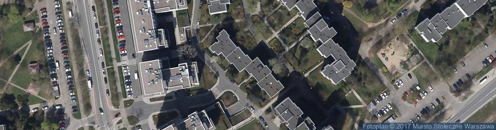 Zdjęcie satelitarne Artykuły Przemysłowe K Wojciechowski Biuro Wyceny Nieruchomości