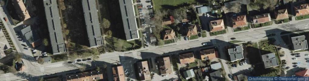 Zdjęcie satelitarne Artykuły Rolno Spożywcze Panta 14 100 Ostróda ul 21 Stycznia 16A