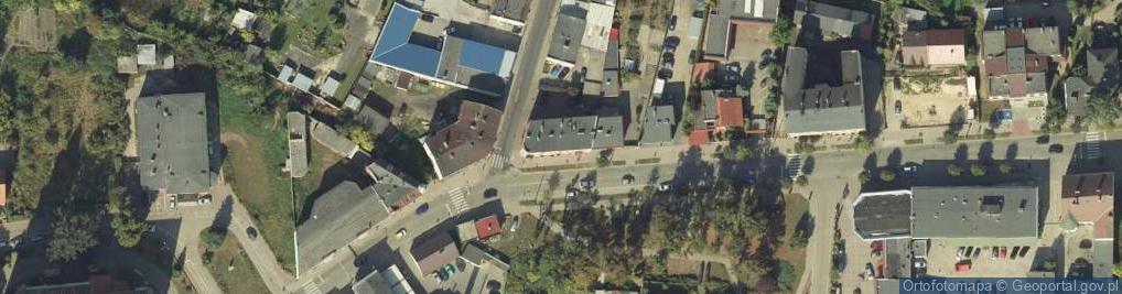 Zdjęcie satelitarne Artykuły Spożywczo Przemysłowe Hurt Detal