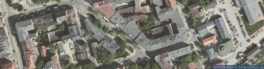 Zdjęcie satelitarne Artykuły Taneczne Wika Dorota Jachym Walczak Wojciech Przemieniecki