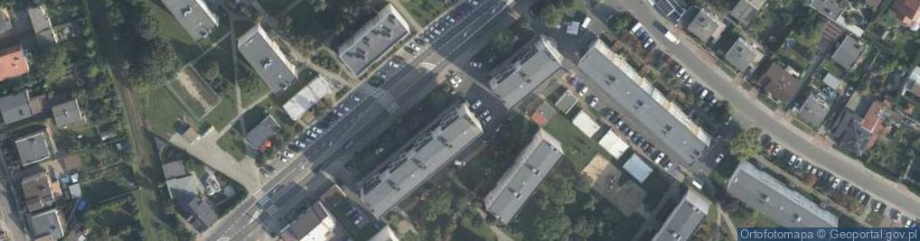 Zdjęcie satelitarne Artykuły Wyposażenia Mieszkań Marek Szymaniak Kajetan Szymaniak Kościan